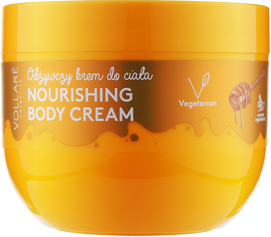 Odżywczy krem do ciała z miodem - Vollare Honey Nourishing Soft Body Cream  — Zdjęcie N1