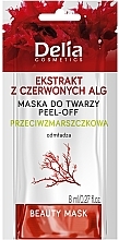 Maseczka złuszczająca dla skóry dojrzałej z ekstraktem z alg - Delia Beauty Mask — Zdjęcie N1