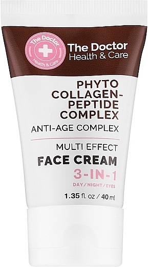 Krem do twarzy 3 w 1 - The Doctor Health & Care Phyto Collagen-Peptide Complex Face Cream — Zdjęcie N1