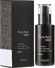 Intensywnie przeciwstarzeniowy żelowy balsam do twarzy dla mężczyzn - Oriflame NovAge Men  — Zdjęcie N1