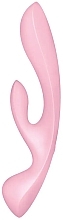 Wibrator króliczek, różowy - Satisfyer Triple Oh Pink — Zdjęcie N2