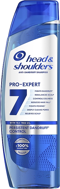 Szampon przeciwłupieżowy Drzewo herbaciane - Head & Shoulders Pro-Expert 7 With Tea Tree Oil — Zdjęcie N1