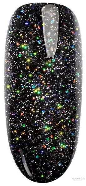 WYPRZEDAŻ Błyszczący top coat do lakieru hybrydowego - NeoNail Professional UV Gel Polish Top Glow * — Zdjęcie Multicolor Holo