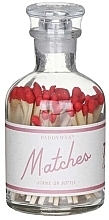 Bezpieczne zapałki do świec w szklanym słoju, czerwona końcówka - Paddywax Matches Strike On Bottle Red Tips — Zdjęcie N2