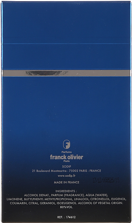 Franck Olivier Franck Blue - Woda toaletowa — Zdjęcie N2