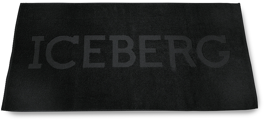 PREZENT! Ręcznik, czarny - Iceberg Group Gym Towel — Zdjęcie N1