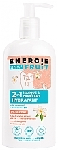 Maseczka odżywcza z olejem monoi i makadamia - Energie Fruit Monoi & Macadamia Oil 2 In 1 Hydrating Mask & Conditioner — Zdjęcie N1
