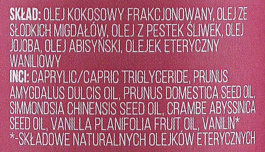 Superlekki olejek do ciała Śliwka i wanilia - Cztery Szpaki — Zdjęcie N2