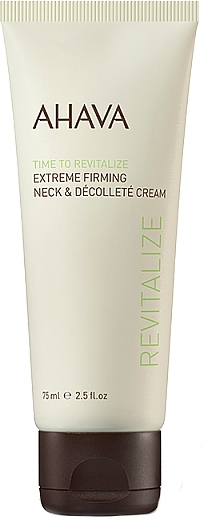 Ujędrniający krem na szyję i dekolt - Ahava Time To Revitalize Extreme Firming Neck & Decollete Cream (miniprodukt) — Zdjęcie N1