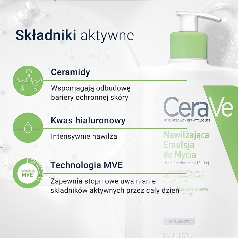 Nawilżająca emulsja do mycia - CeraVe Hydrating Cleanser — Zdjęcie N6