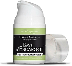 Kup Przeciwstarzeniowy krem do twarzy ze śluzem ślimaka - Institut Claude Bell Bave D'Escargot Anti-Aging Snail Cream