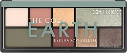 Paleta cieni do powiek - Catrice The Cozy Earth Eyeshadow Palette — Zdjęcie N1