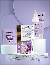 Trwała farba do włosów na bazie naturalnych składników - FlowerTint Permanent Hair Coloring Cream — Zdjęcie N4