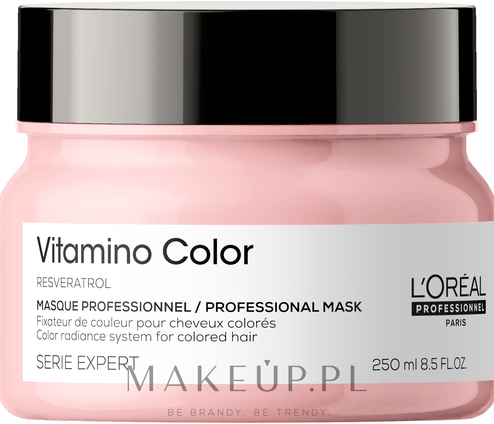 Witaminowa maska do włosów farbowanych - L'Oreal Professionnel Serie Expert Vitamino Color Resveratrol Mask — Zdjęcie 250 ml NEW