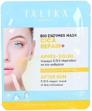 Rewitalizująca maseczka do twarzy po opalaniu - Talika Bio Enzymes Mask Cica Repair After Sun — Zdjęcie N1