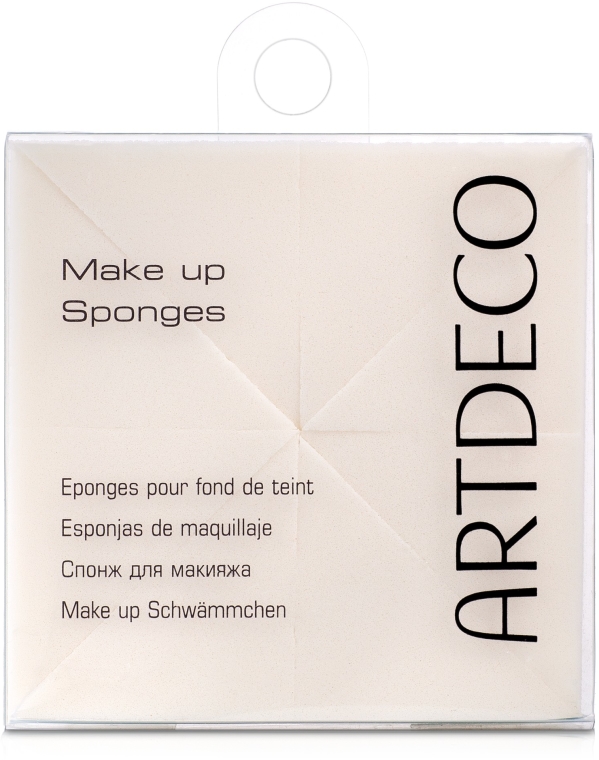 Trójkątna gąbka do nakładania makijażu - Artdeco Makeup Sponge Edges