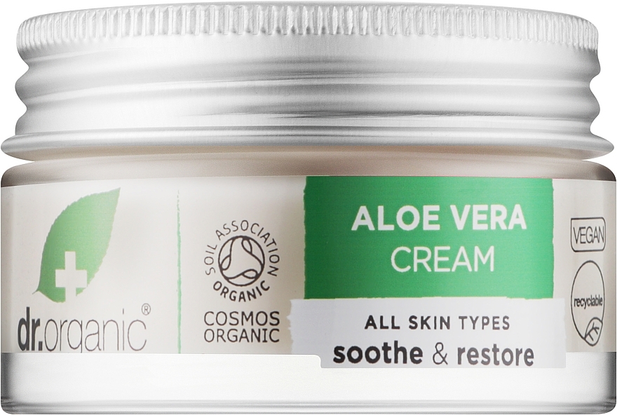 Skoncentrowany krem ​​z aloesem - Dr Organic Bioactive Skincare Aloe Vera Concentrated Cream
