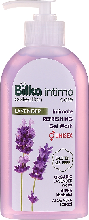 Żel do higieny intymnej - Bilka Intimate Refreshing Lavender Gel Wash — Zdjęcie N1