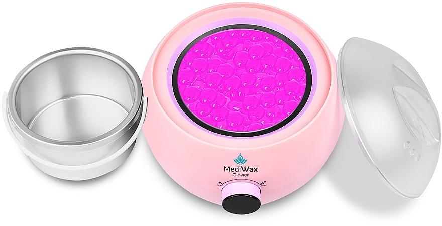 Podgrzewacz wosku 500 ml, różowy - Clavier MediWax Pink — Zdjęcie N9