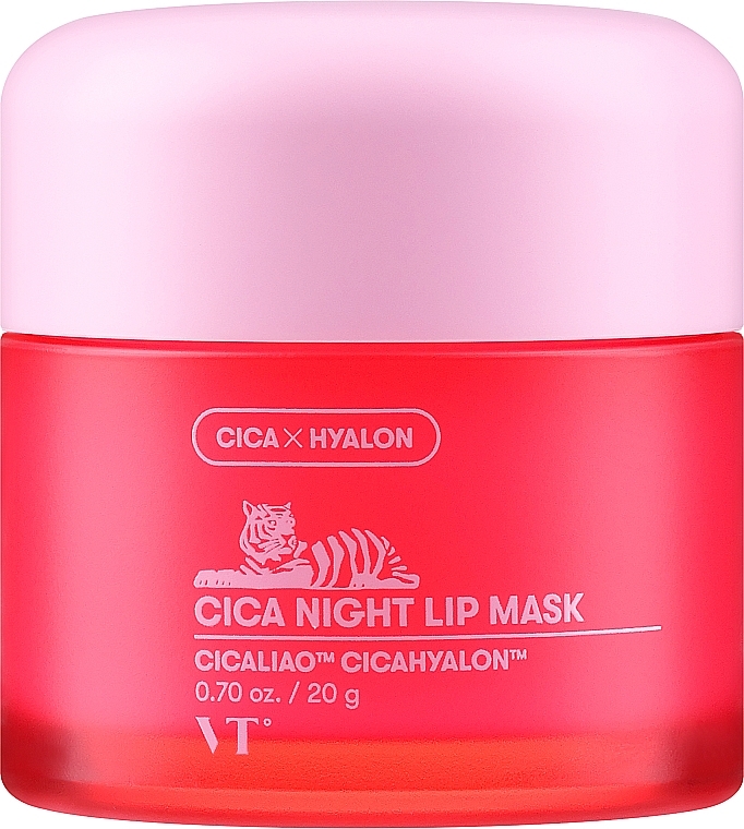 Maska do ust na noc - VT Cosmetics Cica Night Lip Mask — Zdjęcie N1