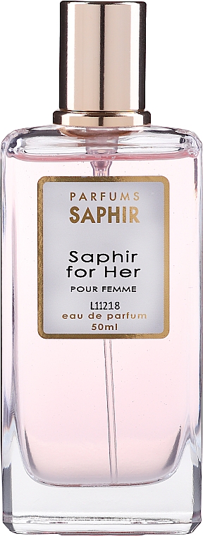 Saphir Parfums For Her - Woda perfumowana — Zdjęcie N3