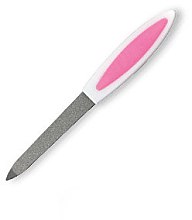 Kup Szafirowy pilnik do paznokci 15 cm, 77111, biało-różowy - Top Choice