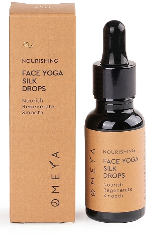 Krople do twarzy - Omeya Face Yoga Silk Drops — Zdjęcie N1
