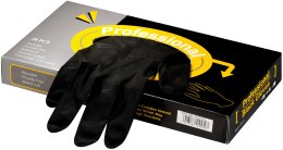 Rękawice z lateksu Professional Black, duże - Comair — Zdjęcie N1