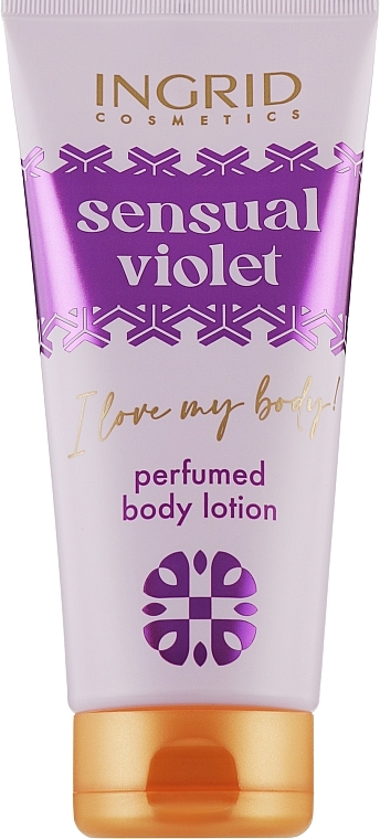 Perfumowany balsam do ciała - Ingrid Cosmetics Sensual Violet Perfumed Body Lotion — Zdjęcie N1
