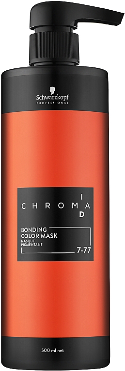 Koloryzująca maska do włosów, 500 ml - Schwarzkopf Professional Chroma ID Bonding Color Mask