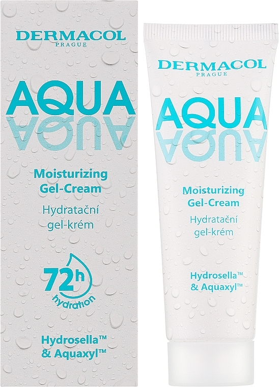 Nawilżający żel-krem do twarzy - Dermacol Aqua Aqua Moisturizing Gel-Cream — Zdjęcie N2