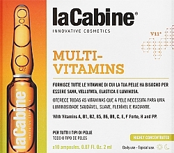 Ampułki do twarzy Multiwitaminy - La Cabine Multivitaminas Ampoules — Zdjęcie N2