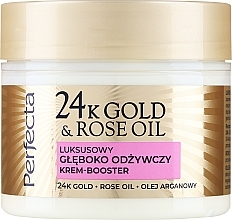Kup Luksusowy krem głęboko odżywiający - Perfecta 24k Gold & Rose Oil Cream