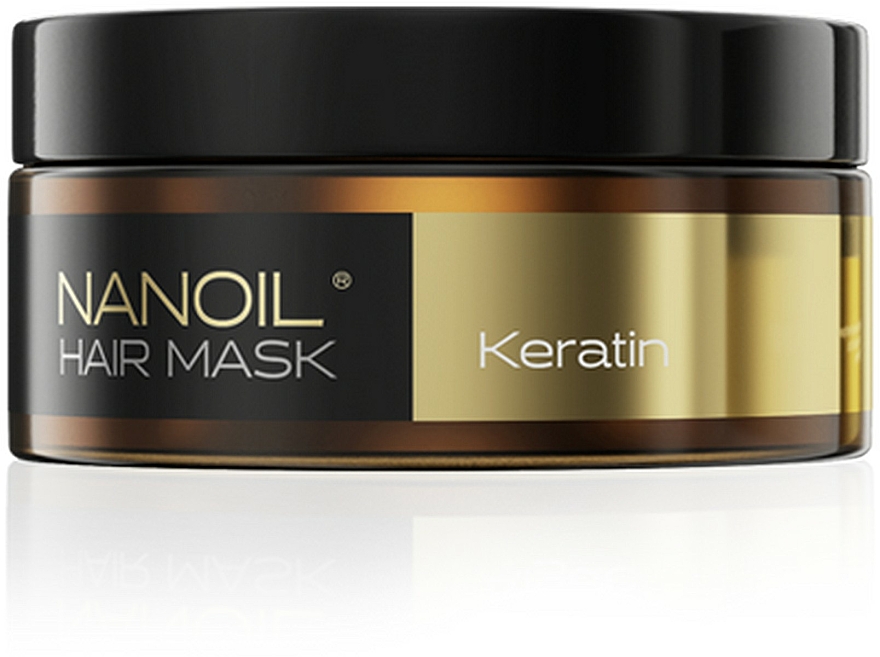 Maska do włosów z keratyną - Nanoil Keratin Hair Mask