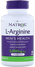 L-arginina 3000 mg - Natrol L-Arginine — Zdjęcie N2