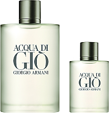 Giorgio Armani Acqua Di Gio Pour Homme - Zestaw (edt 100 ml + edt 30 ml) — Zdjęcie N2