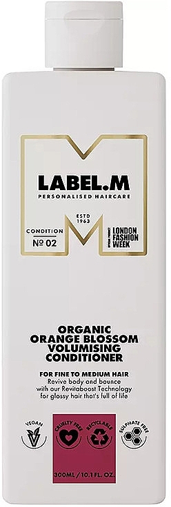 Odżywka do włosów - Label.m Organic Orange Blossom Volumising Conditioner  — Zdjęcie N1