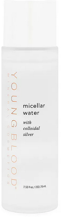 Woda micelarna ze srebrem koloidalnym - Youngblood Micellar Water With Colloidal Silver — Zdjęcie N1