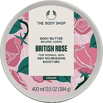 Masło do ciała - The Body Shop British Rose Body Butter 96h Nourishing Moisture — Zdjęcie N3