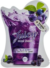 Kup Maska na tkaninie Borówka - Holika Holika Blueberry Juicy Mask Sheet
