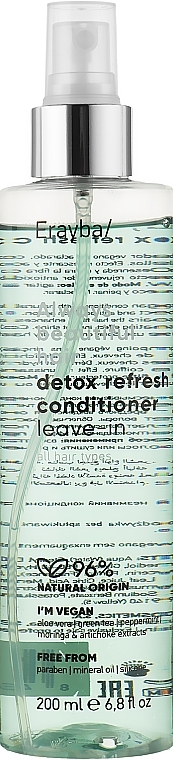 Odżywka detoksykująca bez spłukiwania - Erayba ABH Detox Refresh Conditioner leave-in — Zdjęcie N1