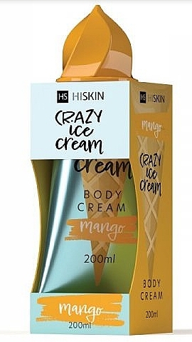 Krem do ciała Mango - HiSkin Crazy Ice Cream Body — Zdjęcie N1