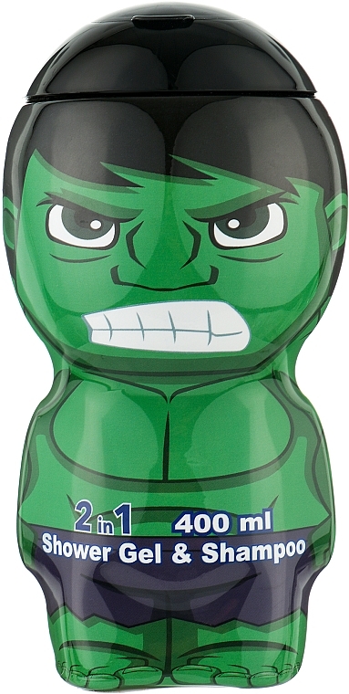 Szampon w żelu Hulk - Air-Val International Hulk 1D Shower Gel & Shampoo — Zdjęcie N1