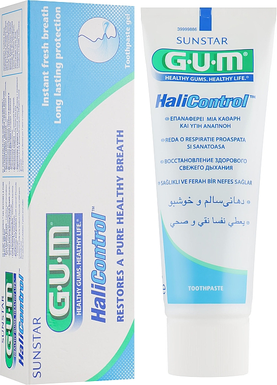 Pasta do zębów przywracająca zdrowy oddech - G.U.M Halicontrol — Zdjęcie N1