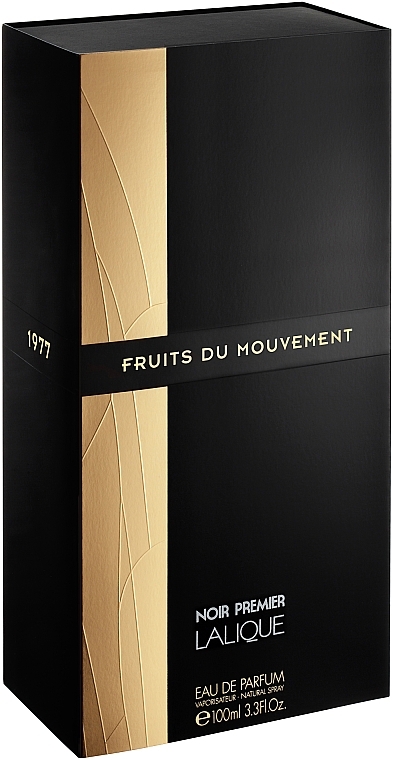 Lalique Noir Premer Fruits du Mouvement 1977 - Woda perfumowana — Zdjęcie N6