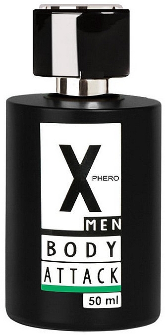 Aurora X-Phero Men Green Body Attack - Perfumy z feromonami — Zdjęcie N1