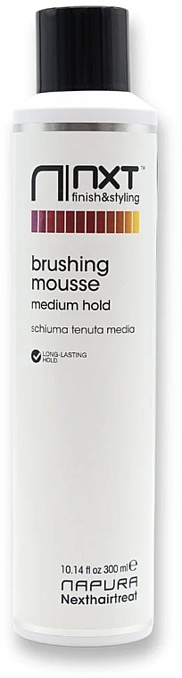 Pianka do stylizacji o średnim utrwaleniu - Napura NXT Brushing Mousse Medium Hold — Zdjęcie N1