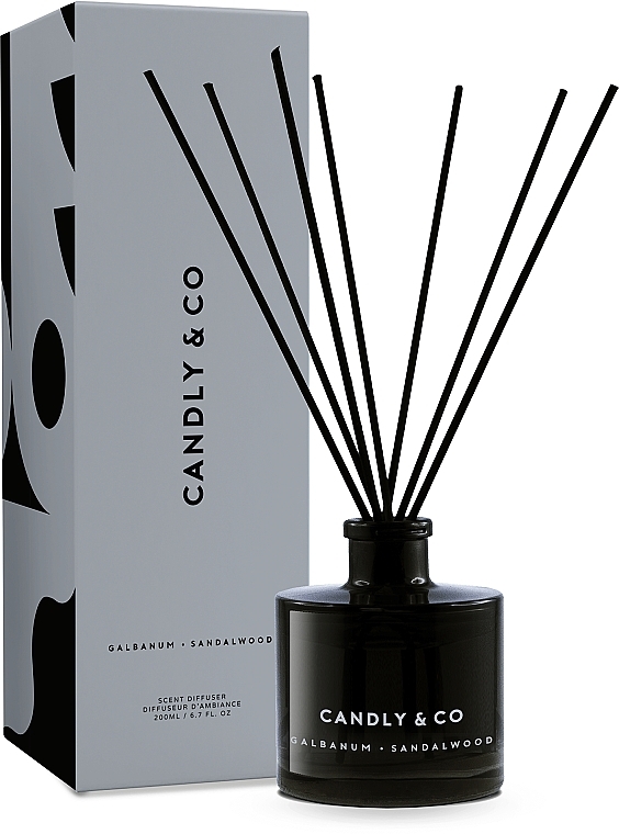Dyfuzor zapachowy - Candly & Co No.6 Galbanum & Sandalwood Scent Diffuser — Zdjęcie N1