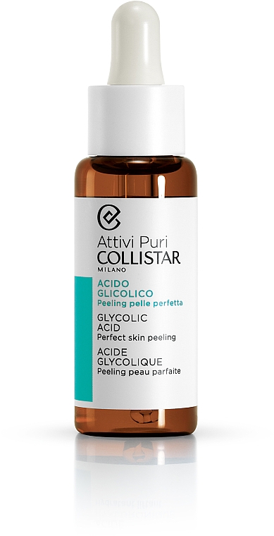 Peelingujący koncentrat do twarzy z kwasem glikolowym - Collistar Active Pure Glycolic Acid Peeling Perfect Skin
