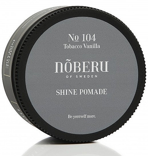 Pomada do włosów - Noberu Of Sweden No 104 Tobacco Vanilla Shine Pomade — Zdjęcie N1